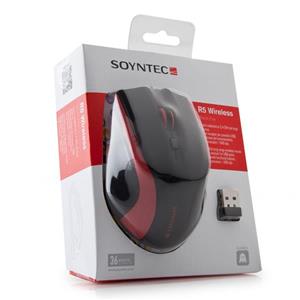 ماوس بی‌سیم سوینتک R5 Wireless Black Fire Soyntec R5 Wireless Black Fire Wireless Mouse