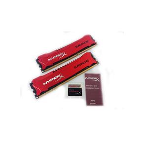 رم کینگستون سویج 8 گیگابایت فرکانس 2400 مگاهرتز KingSton HyperX Savage DDR3 8GB 2400MHz Dual Channel RAM