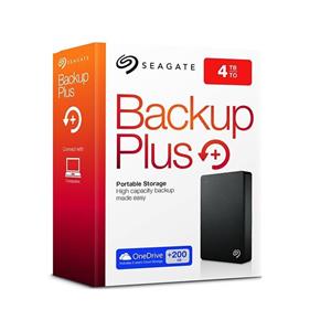 هارددیسک اکسترنال سیگیت مدل Backup Plus Portable ظرفیت 4 ترابایت Seagate Backup Plus Portable External Hard Drive - 4TB