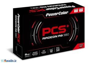کارت گرافیک پاورکالر مدل آر ناین 390 با ظرفیت 8 گیگابایت Power Color PCS+ R9 390 8GB GDDR5 Graphic Card