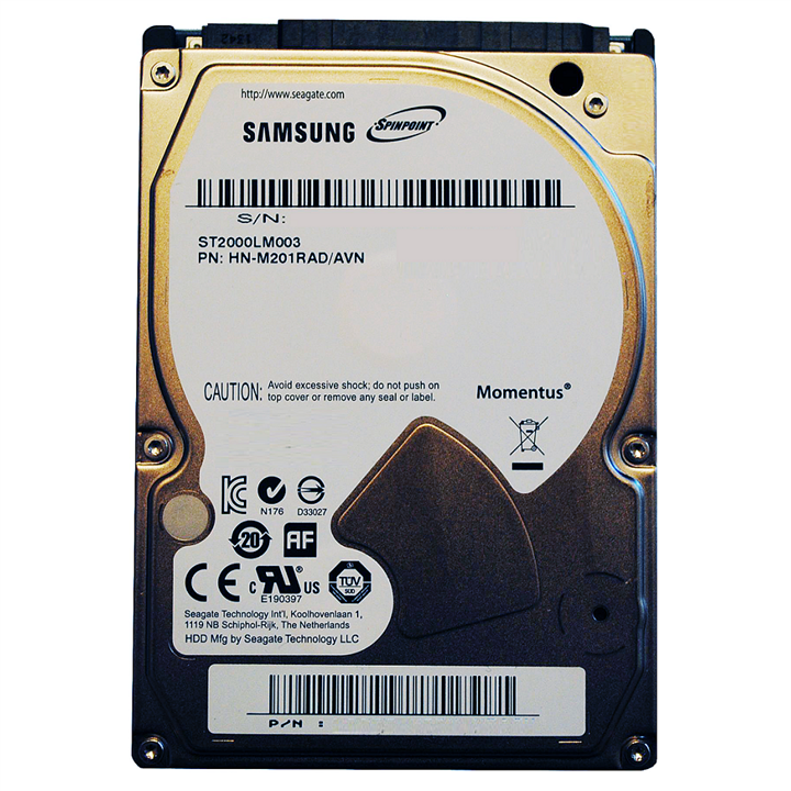 Samsung ST2000LM003 2TB NoteBook Hard Drive