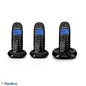 تلفن بیسیم سه‌گوشی موتورولا مدل سی 1212