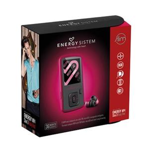 ام پی فور پلیر انرژی سیستم مدل اسلیم 3 با ظرفیت 8 گیگابایت Energy Sistem MP4 Slim Ruby Red 