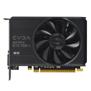 کارت گرافیک ای وی جی مدل تی ایکس 750 با ظرفیت 2 گیگابایت EVGA GTX Ti Superclocked 2GD5 Graphic Card 