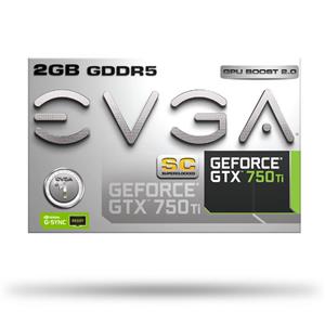 کارت گرافیک ای وی جی مدل تی ایکس 750 با ظرفیت 2 گیگابایت EVGA GTX Ti Superclocked 2GD5 Graphic Card 