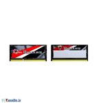 G.SKILL Ripjaws PC3-14900 16GB (8GB×2) DDR3L 1866MHz CL11 Notebook Ram