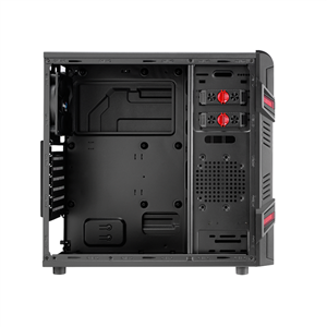 کیس کامپیوتر ایروکول مدل جی تی بلک ادونس ادیشن AeroCool GT Black Advance Edition Mid Tower Case 