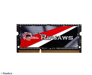 رم لپ تاپ جی اسکیل ریپ جاوز 8 گیگابایت با فرکانس 1600 مگاهرتز G.SKILL Ripjaws PC3L-12800 8GB DDR3L 1600MHz CL9 Notebook RAM