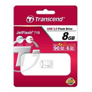 فلش مموری ترنسند مدل جت فلش 710 با ظرفیت 8 گیگابایت Transcend JetFlash 710 USB 3.0 Flash Memory 8GB