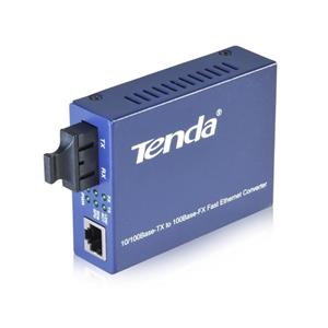مبدل فیبر نوری به اترنت تک حالته تندا مدل TER860S Tenda TER860S 10/100 Single-Mode Media Converter