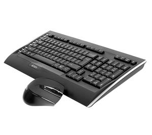 کیبورد و موس بی سیم ای فورتک 9300F A4tech 9300F Wierless Keyboard and Mouse