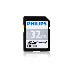 کارت حافظه فیلیپس کلاس 10 با ظرفیت 32 گیگابایت PHILIPS SDHC Card Class 32GB 