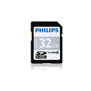 کارت حافظه فیلیپس کلاس 10 با ظرفیت 32 گیگابایت PHILIPS SDHC Card Class 32GB 