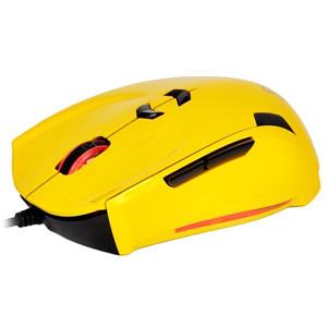 Tt eSPORTS  THERON METALLIC Yellow Gaming Mouse 