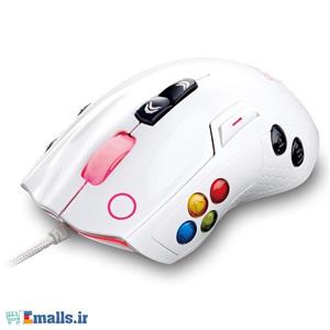 Tt eSPORTS VOLOS Combat White Gaming Mouse 