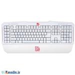 Tt eSPORTS  MEKA G-Unit Combat White Gaming Keyboard