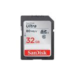 کارت حافظه SDHC سن دیسک مدل Ultra کلاس 10 استاندارد UHS-I U1 سرعت 533X 80MBps ظرفیت 32 گیگابایت