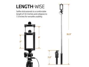 پایه مونوپاد سیمی اسپیگن مدل S520W Spigen S520W Wired Selfie Stick