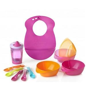 ست 11 تکه غذاخوری تامی تیپی مدل TT44673671 Tommee Tippee TT44673671 11 Pieces Feeding Set