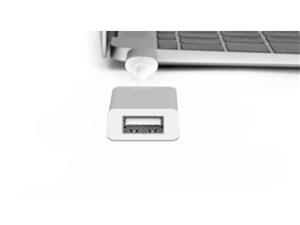 کابل و اتصالات موشی تبدیل یو اس بی USB Cable with 30 Pin Connecto Connections Moshi Connector White 