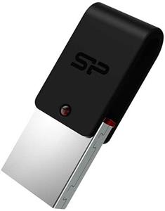 فلش اوتیجی سیلیکون پاور مدل ایکس 31 با ظرفیت 32 گیگابایت SILICON POWER Mobile X31 USB 3.0  OTG Flash Memory 32GB