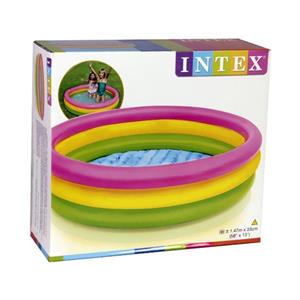 استخر بادی کودکان سه رنگ برند Intex 