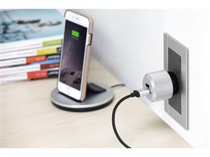 شارژر دیواری جاست موبایل مدل AluPlug EU Luxury USB Just Mobile AluPlug EU Luxury USB Wall Charger