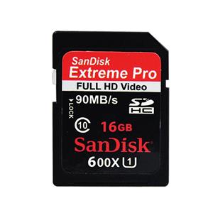 SanDisk SDHC Card 600X- 16GB  - سندیسک600X  16GB کارت حافظه سندیسک600X  16GB