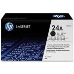 Black HP 24A Laser Toner Cartridge