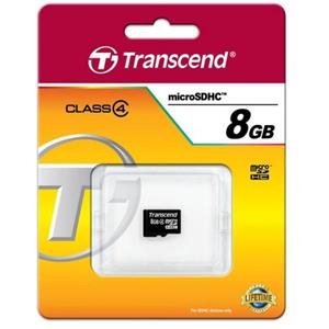 کارت حافظه و رم Transcend Memory Card Class 4 - 8GB