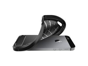 کاور اسپیگن مدل Rugged Armor مناسب برای گوشی موبایل آیفون 5/5s/SE Spigen Rugged Armor Cover For Apple iPhone 5/5s/SE
