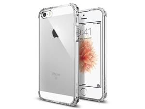 کاور اسپیگن مدل Crystal Shell مناسب برای گوشی موبایل آیفون 5/5s/SE Spigen Crystal Shell Cover For Apple iPhone 5/5s/SE