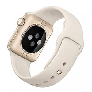 ساعت هوشمند اپل واچ Apple Watch 38mm Gold Aluminum Case with Antique White Sport Band