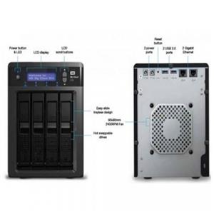 Western Digital Nas Ex4 My Cloud 4-Bay 12TB 