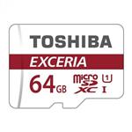 کارت حافظه Toshiba 64GB Exceria M301 microSDHC USH-I 48MB/s Class10 Memory Card+Adapter