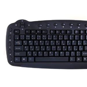 کیبورد با سیم ایکس پی مدل 2600 XP 2600 Wired MultiMedia Keyboard