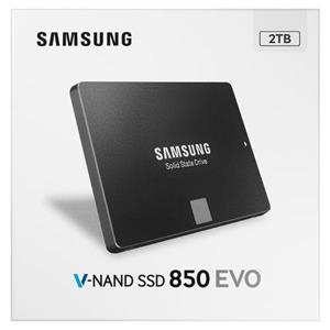 حافظه اس اس دی سامسونگ مدل اوو 850 با ظرفیت 2 ترابایت Samsung SSD 850 EVO 2.5" SATA III 2TB
