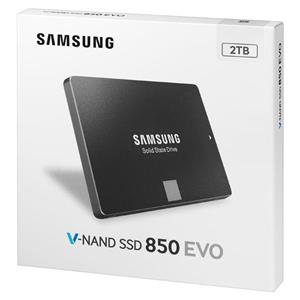 حافظه اس اس دی سامسونگ مدل اوو 850 با ظرفیت 2 ترابایت Samsung SSD 850 EVO 2.5" SATA III 2TB