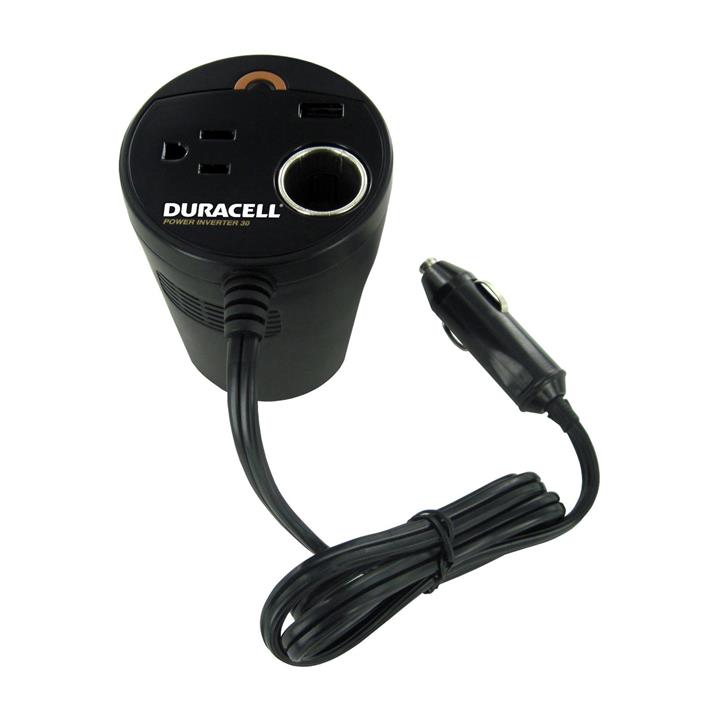 قیمت و خرید شارژر فندکی دوراسل مدل فنجانی DURACELL Cupholder Inverter ...