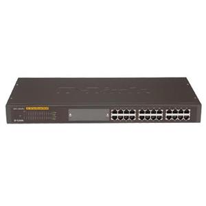 سوئیچ 24 پورت دی لینک مدل دی ایی اس 1024 آر پلاس D-Link DES-1024R Plus 24-Port Fast Ethernet Unmanaged Switch With Open Slot