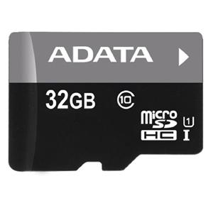 کارت حافظه میکرو اس دی ای دیتا پریمیر کلاس 10 با ظرفیت 32 گیگابایت همراه با آداپتور ADATA Premier UHS-I U1 Class 10 50MBps microSDHC 32GB With Adapter