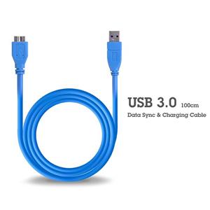 کابل تبدیل USB 3.0 به Micro-B آوانتیری مدل FDKB-USB30B Avantree FDKB-USB30B-BLU USB 3.0 Type A to Micro-B Cable