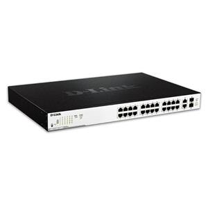 سوئیچ 26 پورت و اسمارت دی لینک دی ای اس 1100 D-Link DGS-1100-26MP Smart Managed 26-Port Gigabit PoE Switch