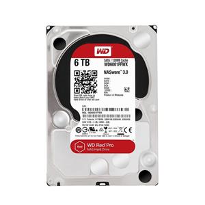 هارددیسک اینترنال وسترن دیجیتال سری قرمز مدل Red Pro WD6002FFWX ظرفیت 6 ترابایت