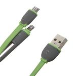 کابل تبدیل USB به لایتنینگ و microUSB تسکو به طول 1 متر