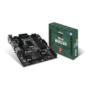 مادربورد ام اس آی مدل بی 150 ام مورتار MSI B150M MORTAR LGA 1151 Motherboard