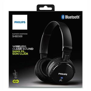 هدفون بلوتوثی فیلیپس SHB5500BK   Headphone bluetooth philips SHB5500