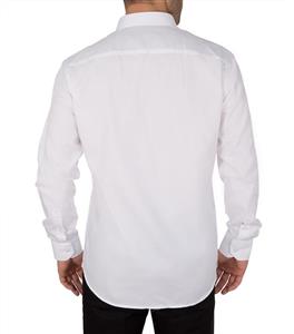 پیراهن آستین بلند برند LC MAN سفید 