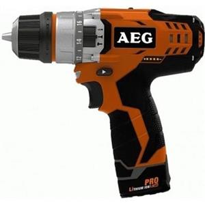 دریل پیچ گوشتی چکشی شارژی آاگ با ماشین مدل BSB 12C2 AEG BSB 12C2 Hammer Drill Driver