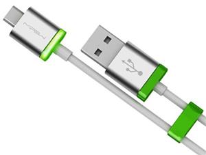 کابل GlowSync Micro USB charge & sync cable CCM02 